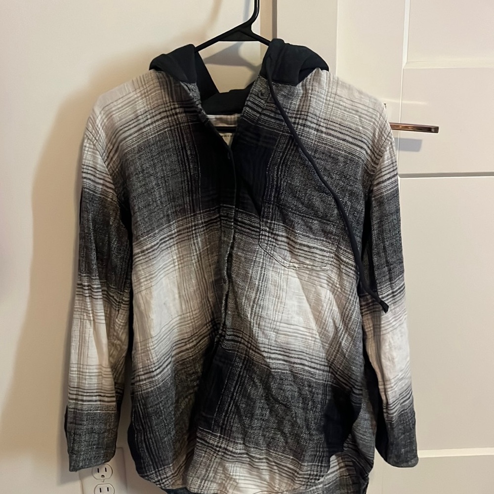american eagle size small flannel jacket